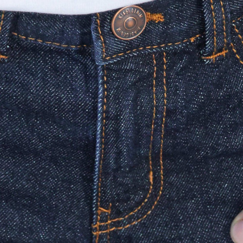 Jean regular 5 poches - Bleu noir