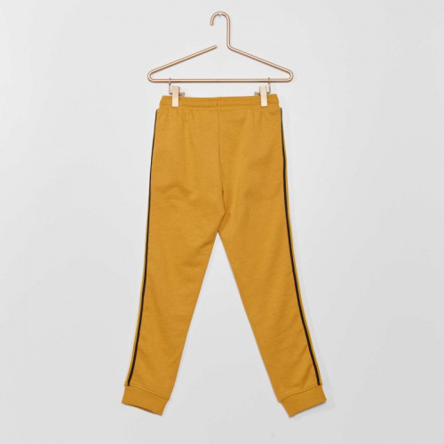 Pantalon de jogging avec bandes contrastantes - Beige