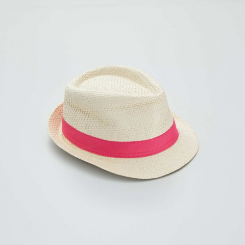 Chapeau en paille - Beige