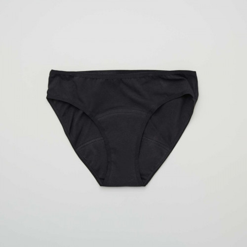 Culotte menstruelle 'KIABI & LEMAHIEU' - Noir