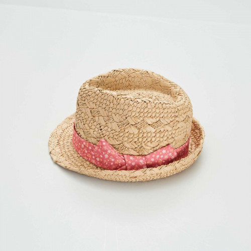 Chapeau de paille - Rose