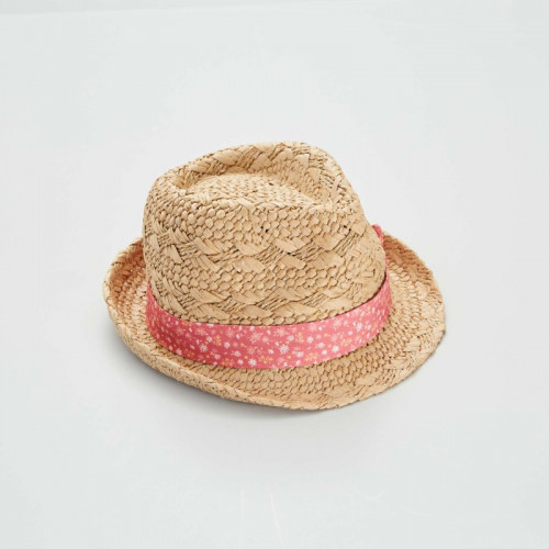 Chapeau de paille - Rose