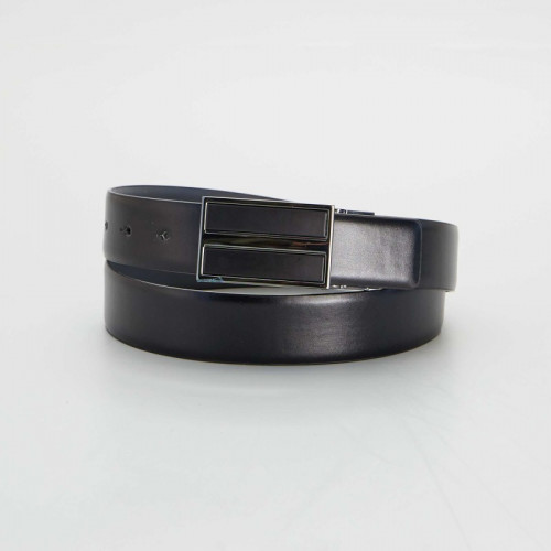 Ceinture à boucle métallique - Noir