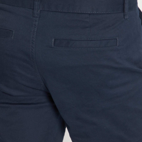 Pantalon chino slim - Bleu marine