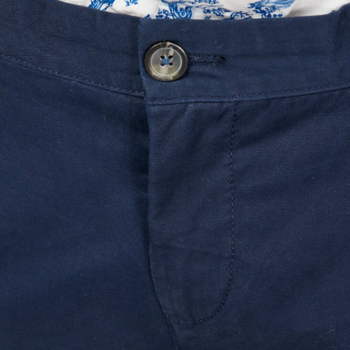 Pantalon chino slim - Bleu marine