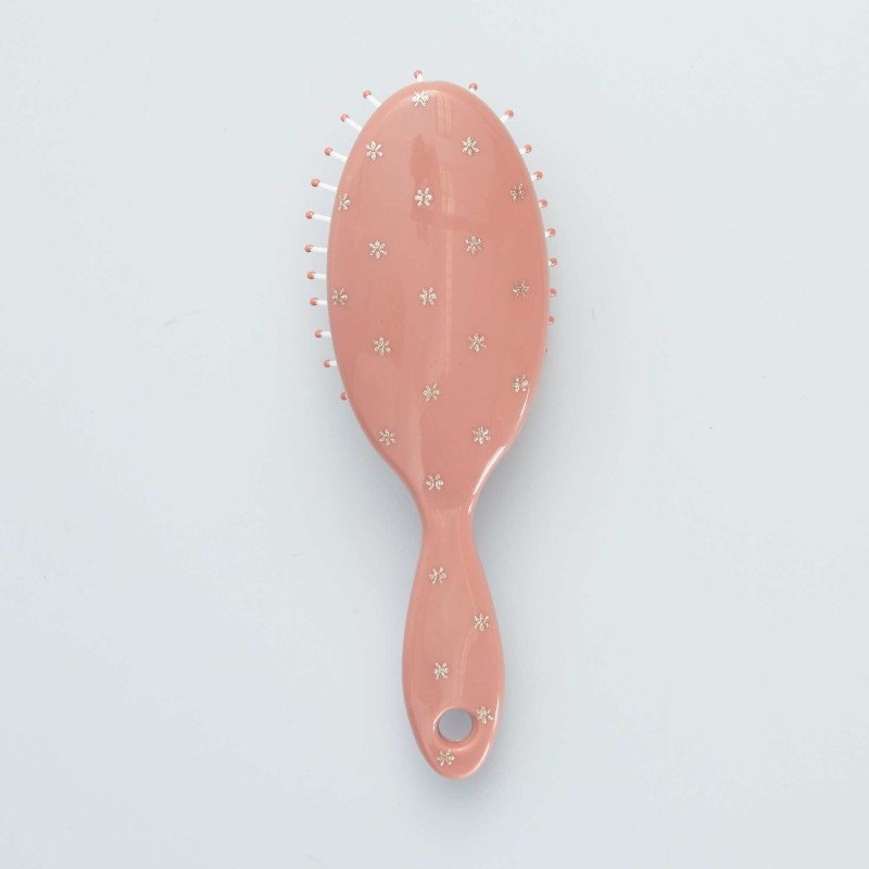 Brosse à cheveux petit format - Rose