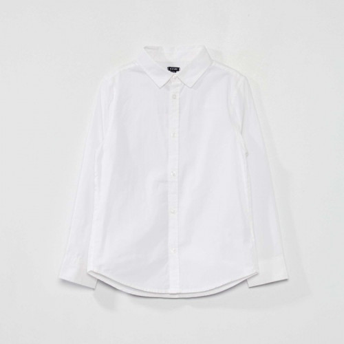 Chemise en popeline - Blanc