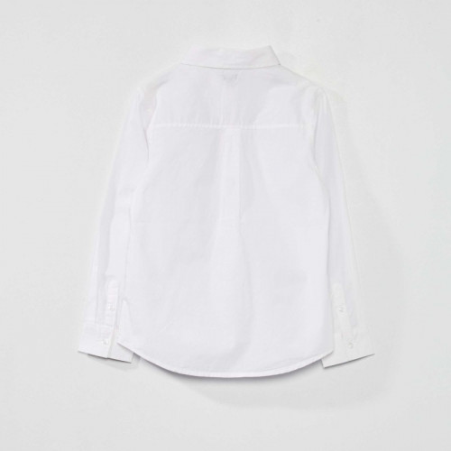 Chemise en popeline - Blanc