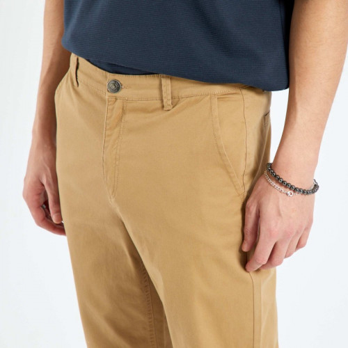 Pantalon chino droit - Beige