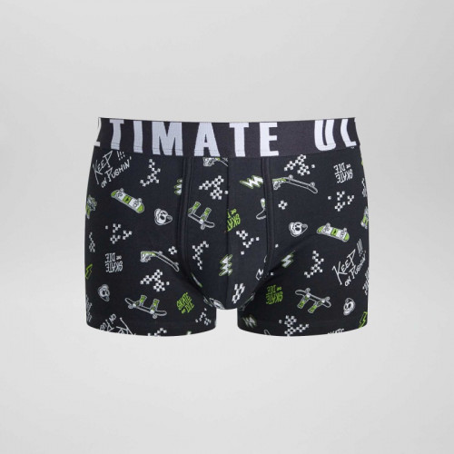 Lot de 3 boxers fantaisie - Noir/violet