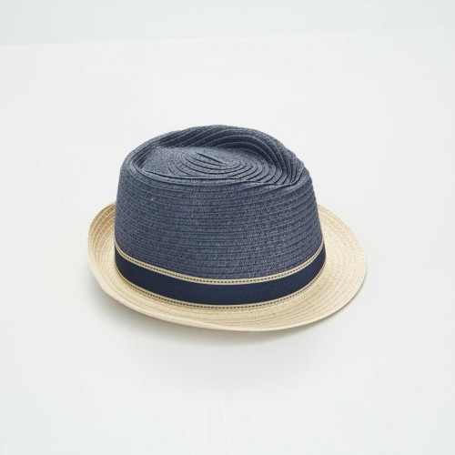 Chapeau de paille - Bleu