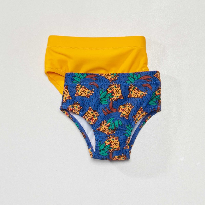 Lot de slip de bain - Jaune