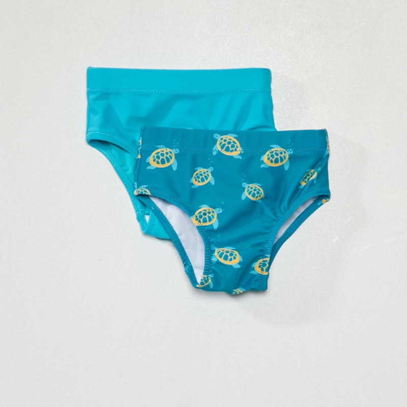 Lot de slip de bain - Bleu