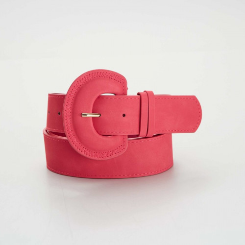 Ceinture à boucle fantaisie - Rose