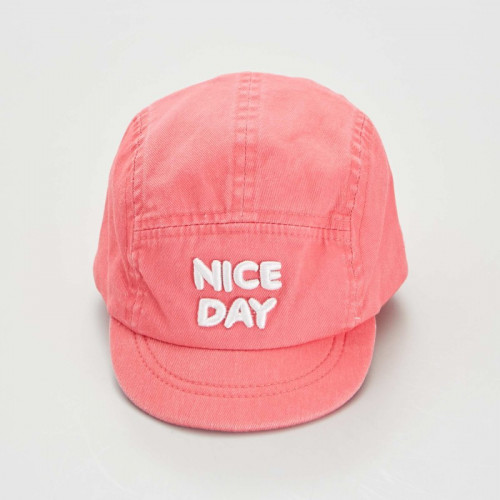 Casquette en toile - Rose