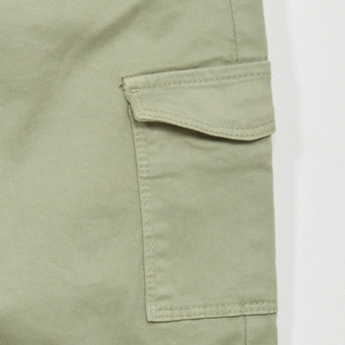 Pantalon paperbag avec poches - Vert