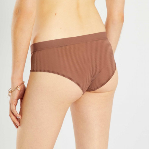 Shorty microfibre - Marron