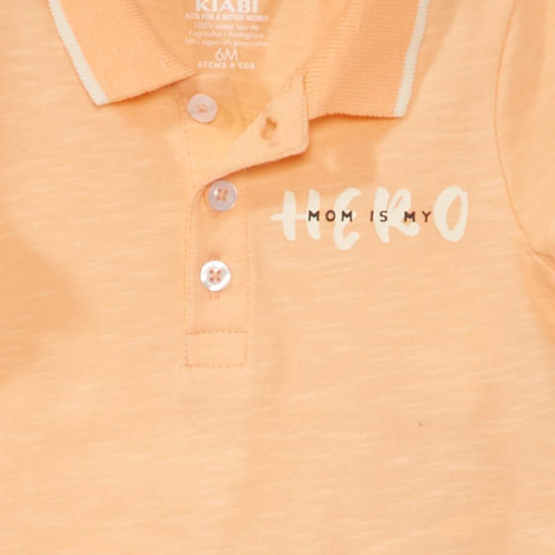 Polo en jersey - Orange