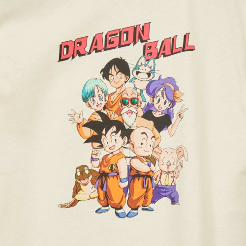 T-shirt 'Dragon Ball' manches courtes - Blanc