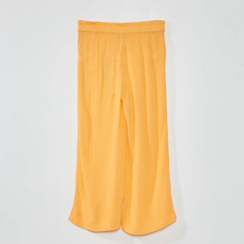 Pantalon large - Orange