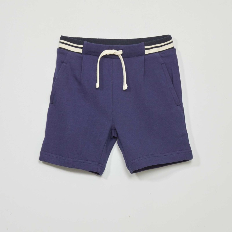 Short en molleton - Marine