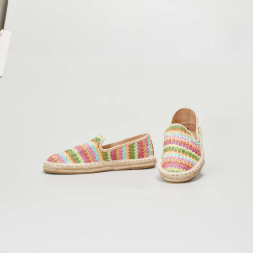 Espadrilles en raphia - Beige