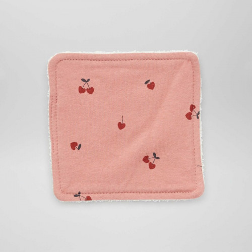 Lot de 6 lingettes lavables - Rose