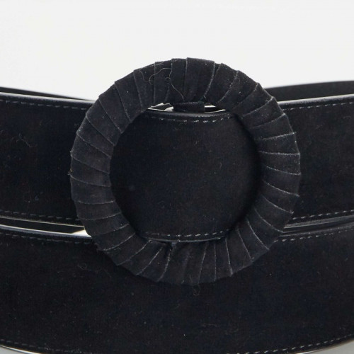 Ceinture en suedine - Noir