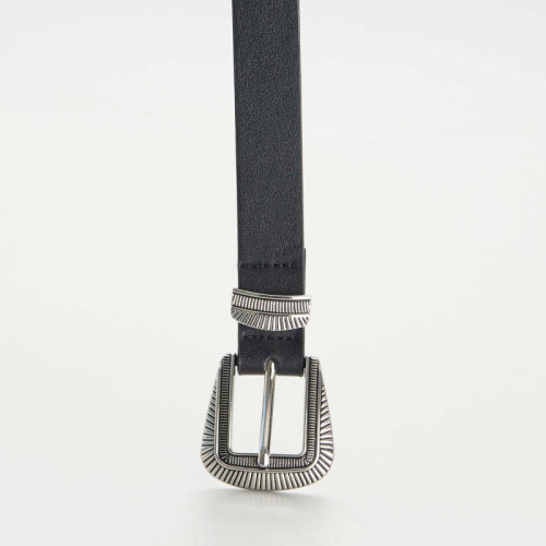 Ceinture style western - Noir