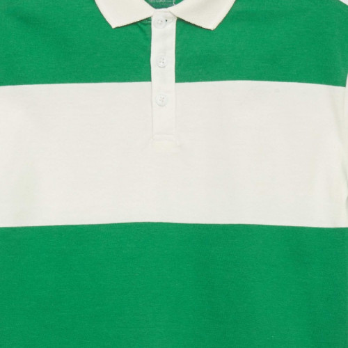 Polo en maille jersey - Vert