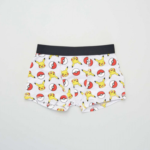 Lot de 2 boxers 'Pokemon' - Gris/vert