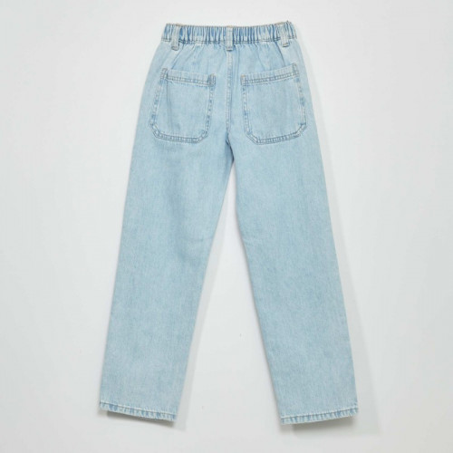 Pantalon coupe droite - Bleu