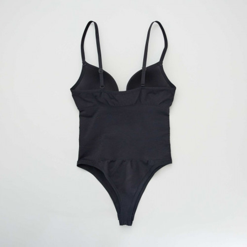 Body en microfibre - Noir