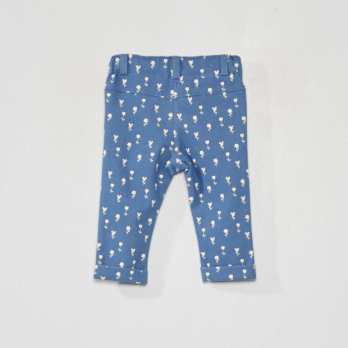 Pantalon tregging avec imprimé 'Minnie' - Bleu