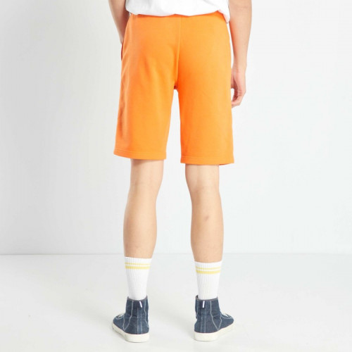 Short en molleton uni - Orange