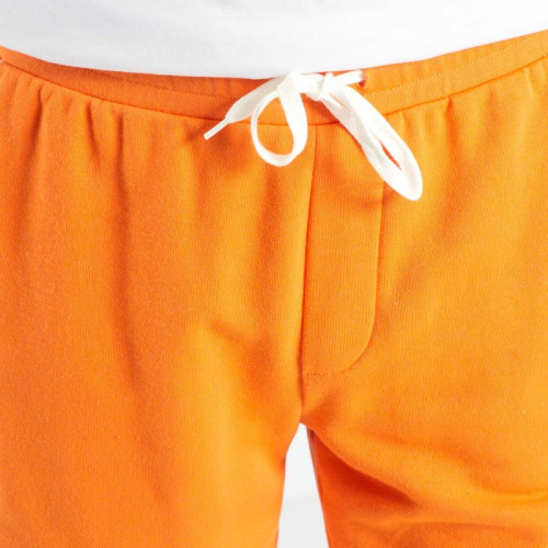 Short en molleton uni - Orange