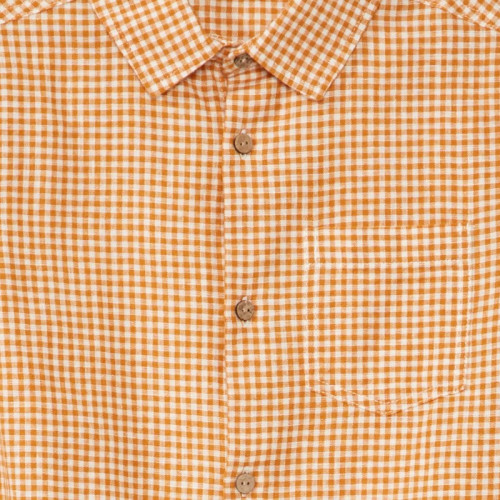 Chemise manches courtes - Orange