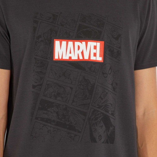 T-shirt en jersey 'Marvel' - Noir