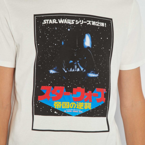 T-shirt 'Star-Wars en - Ecru