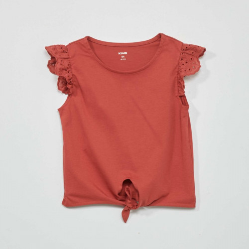 T-shirt à manches courtes - Rouge