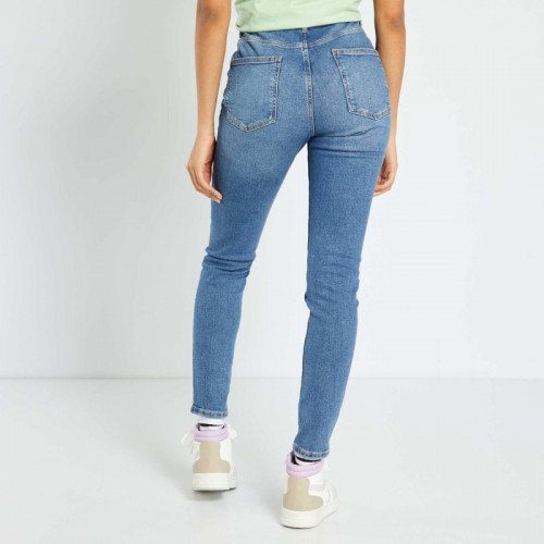 Jean skinny - 5 poches - Bleu