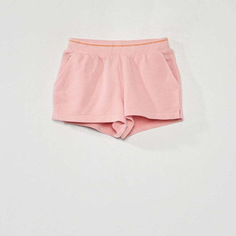 Short en molleton - Rose