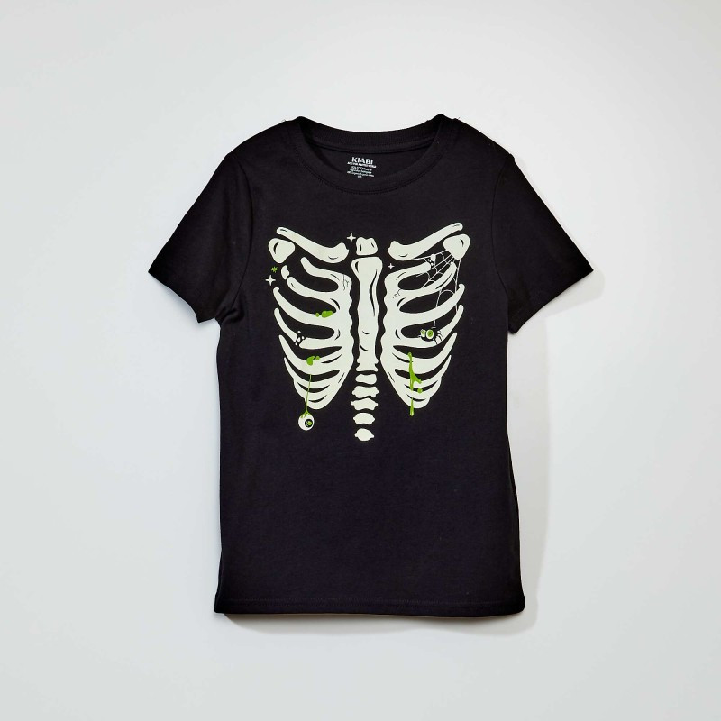 T-shirt 'Halloween' - Noir