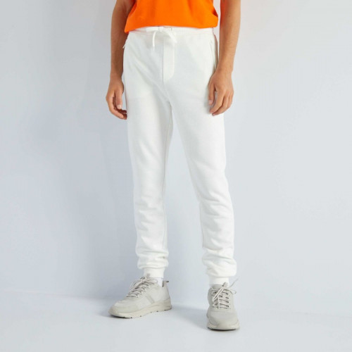 Pantalon de jogging en molleton - Blanc