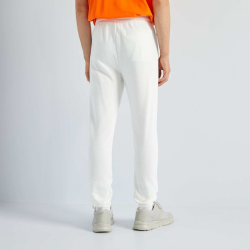 Pantalon de jogging en molleton - Blanc