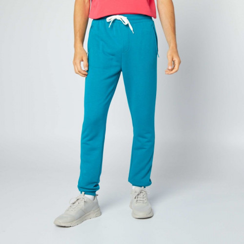 Pantalon de jogging en molleton - Bleu