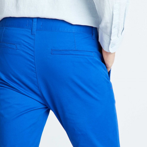 Pantalon chino skinny - L32 - Bleu