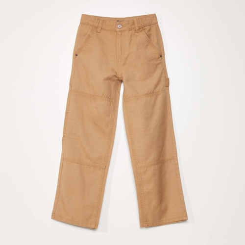 Pantalon carpenter style workwear - Beige