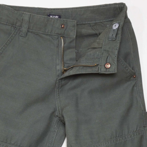 Pantalon carpenter style workwear - Vert