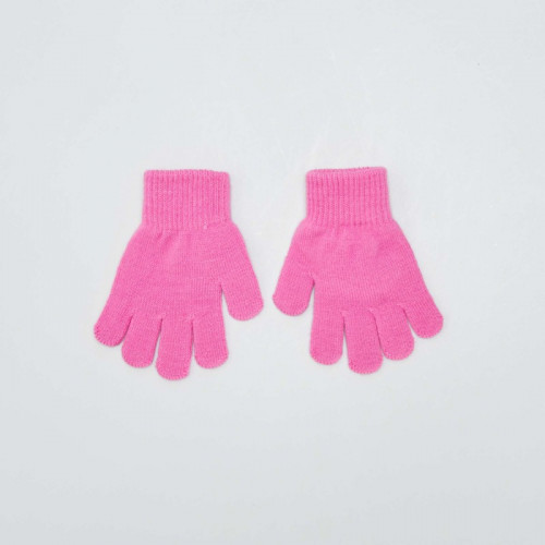 Lot de 2 paires de gants - Rose